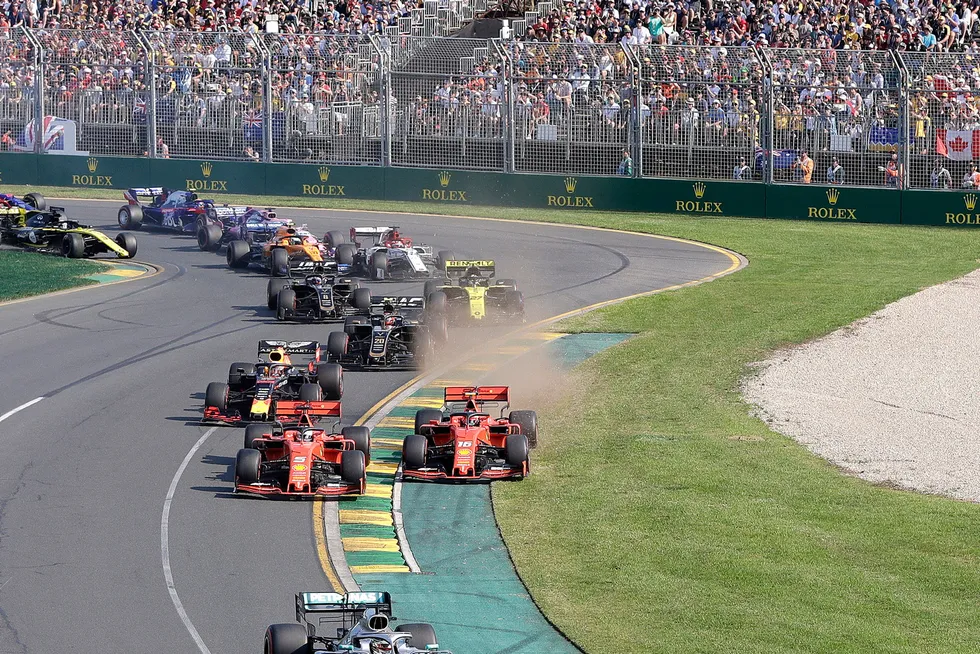 Queueing up: the Australian Formula 1 Grand Prix in Melbourne, Australia