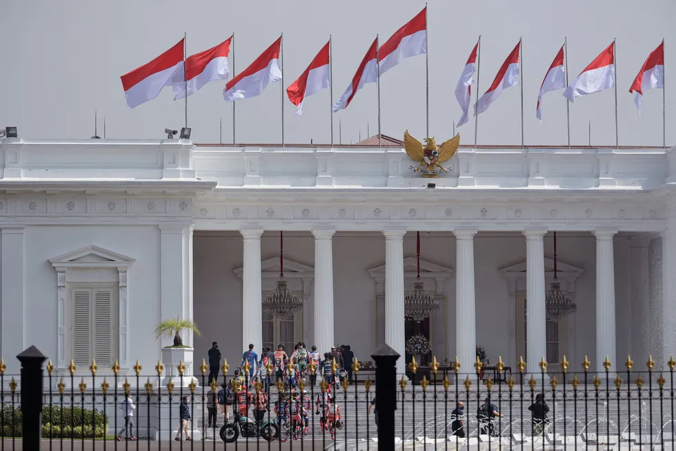 Downtown Jakarta: the Presidential Palace