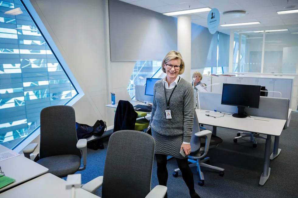 Deloitte-sjef Aase Aamdal Lundgaard mener det er naivt å tro at norske unge i liten grad blir påvirket av den teknologiske utviklingen i arbeidsmarkedet. Foto: Per Thrana
