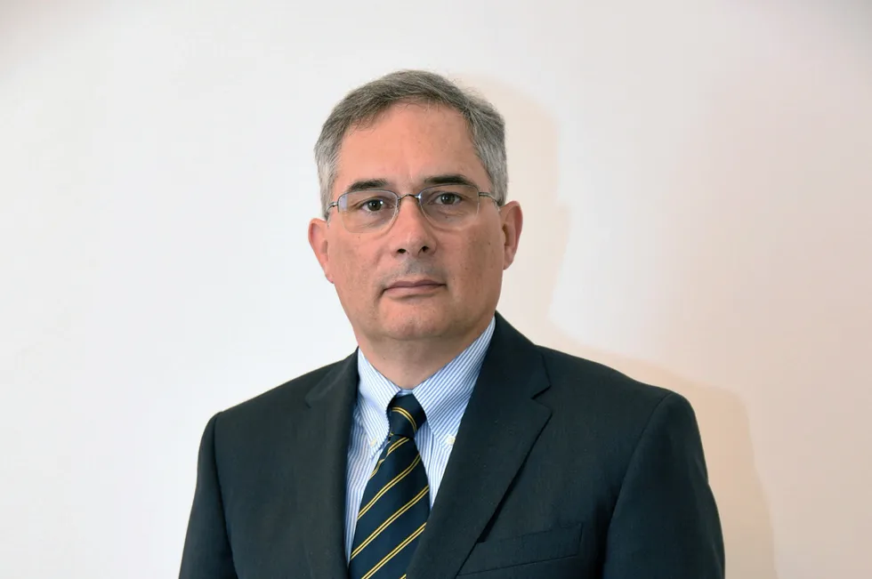 Strong numbers: Saipem chief executive Alessandro Puliti