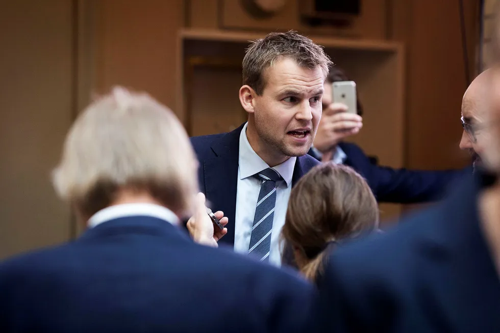 KrFs finanspolitiske talsmann Kjell Ingolf Ropstad sier at KrF vil kreve endringer i regjeringens statsbudsjett på 15–20 milliarder. Foto: Gunnar Blöndal