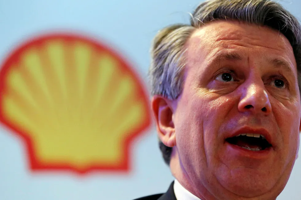 Billion-dollar project: Shell chief executive Ben van Beurden