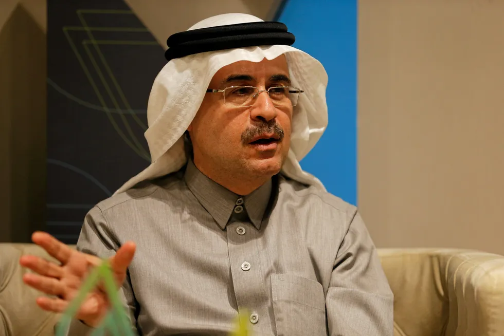 Setback: The chief executive of Saudi Aramco, Amin Nasser