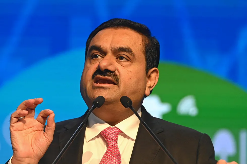 Billionaire Gautam Adani, one of the world's richest men and chair of conglomerate Adani Group