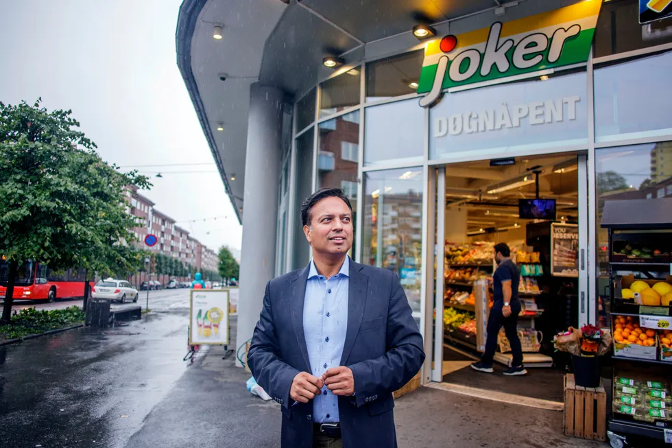 Inderjeet Singh ble rik på drift av Joker-butikker i Østlandsområdet.