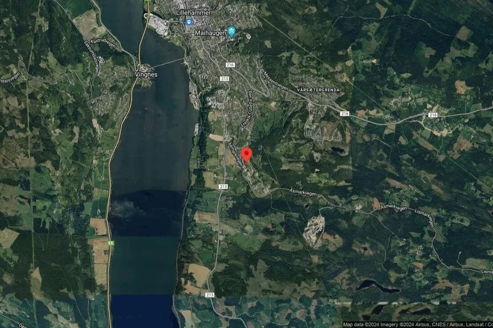 Området rundt Sæterhagen 1, Lillehammer, Innlandet