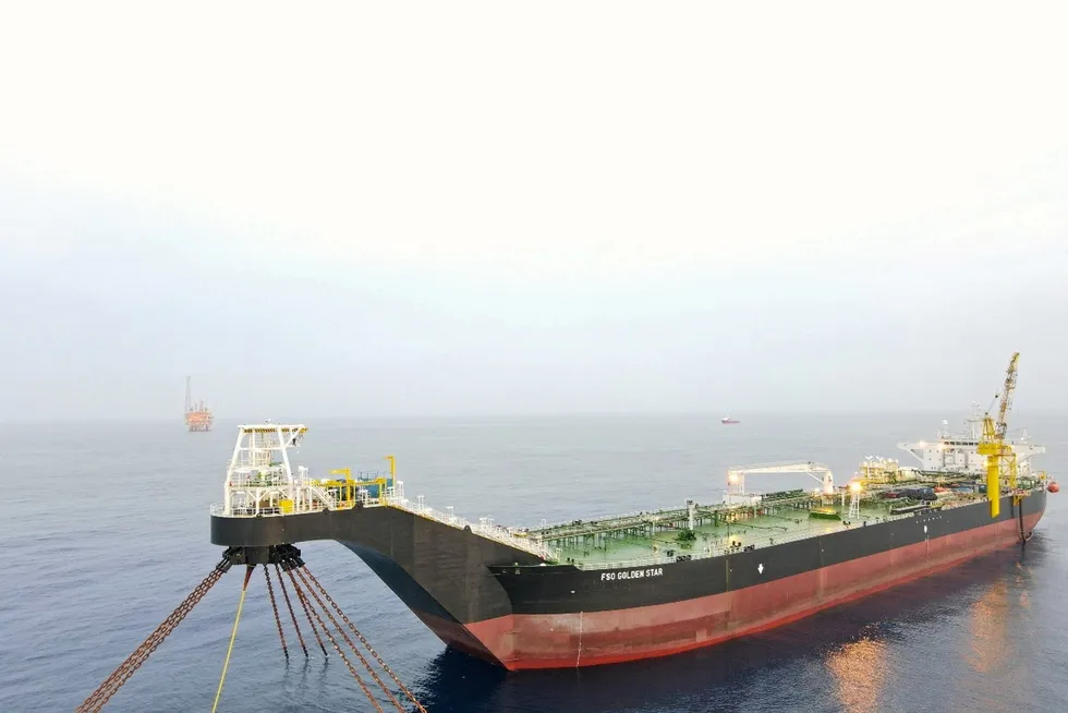 First condensate: the FSO Golden Star at the Sao Vang and Dai Nguyet project off Vietnam
