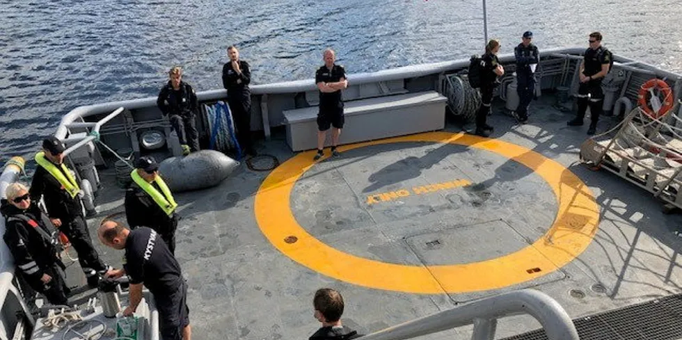 Blant de ulovlige redskapene som ble beslaglagt i aksjonen dominerte garn og teiner.