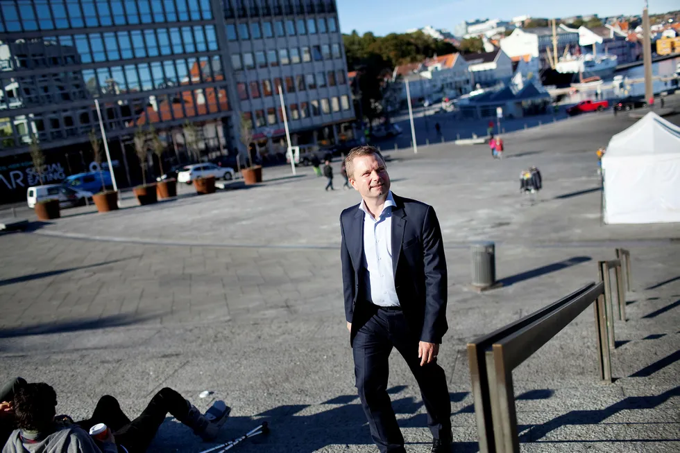 – Av et finansresultat på rundt 96 millioner kroner, utgjør gevinst på salget av aksjene i Skagen rundt 30 millioner kroner, sier tidligere Skagen-sjef Harald Espedal. Foto: Tomas Alf Larsen