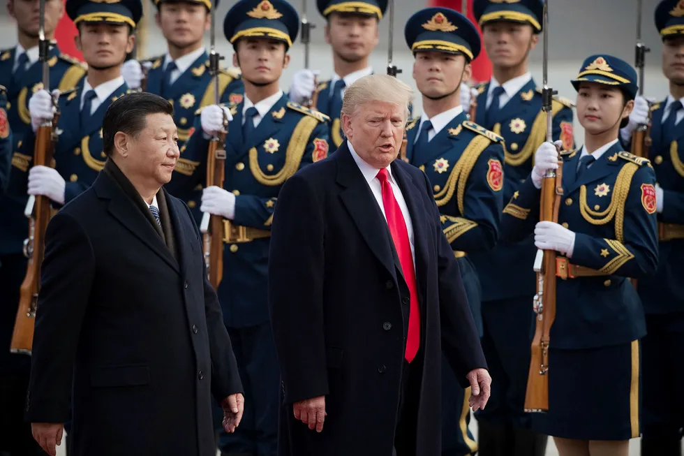 Veien ligger åpen for enda flere Orbaner, Kaczynskier og Trumper – mens Kinas Xi Jinping svever i bakgrunnen og kjøper seg verdensmakt. Foto: Nicolas Asfouri/AFP/NTB Scanpix