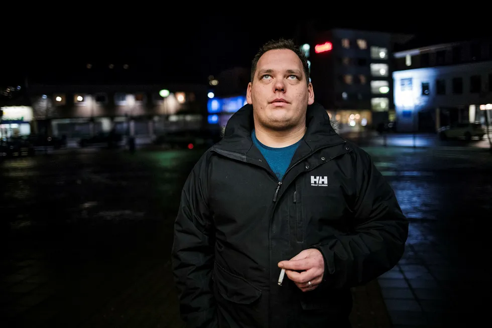 Henning Bråten, tidligere hovedtillitsvalgt for gruvearbeiderne i Nordens klippe, har gått over ett år uten jobb. Alle foto: Per Thrana