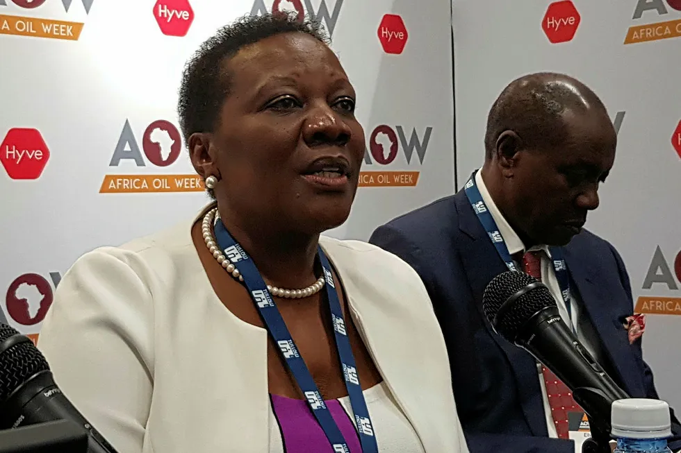 Solution offered: Ugandan Minister Irene Muloni