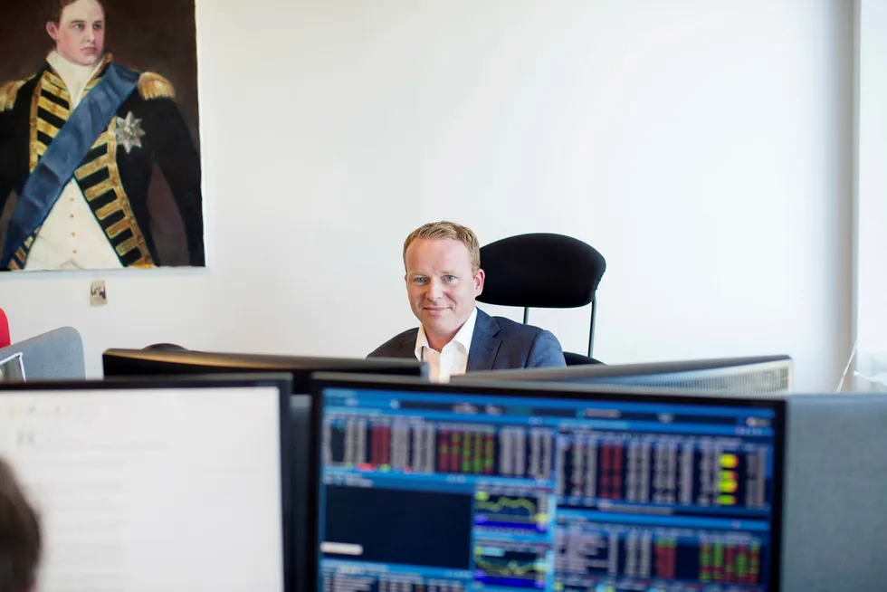 Analysesjef Lars-Daniel Westby (bildet) i Sparebank 1 Markets har ansvaret for meglerhusets ukeportefølje sammen med analytiker Petter Kongslie.