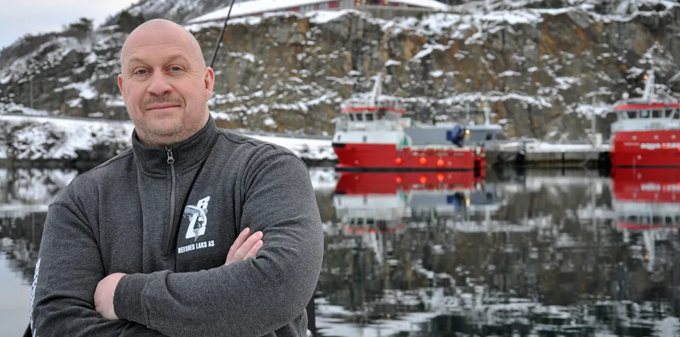 Ivar Refsnes er største eier i Columbi Salmon som skal produsere laks og grønnsaker på land ved byen Oostende i Belgia.