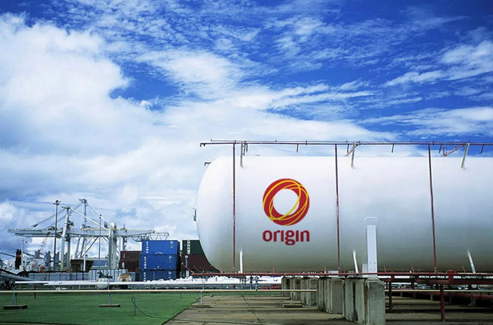 Origin Energy: the company was able to post a small profit for the first half of the Australian financial year, despite the fall in commodity prices