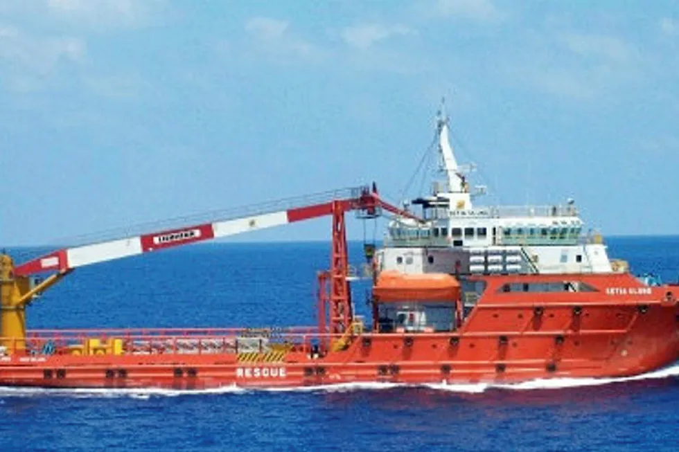 Afloat: Alam Maritim's offshore support vessel Setia Ulung