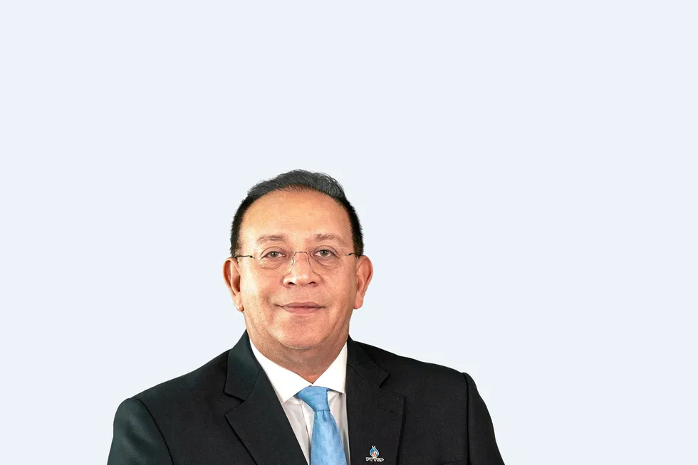 Smooth transition: PTTEP chief executive Montri Rawanchaikul
