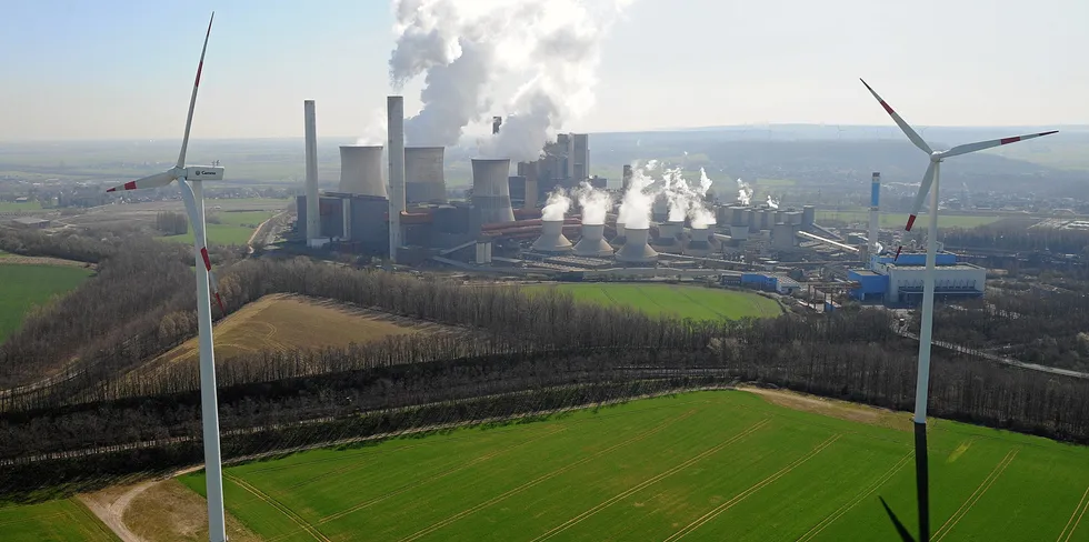 Renewables are increasingly replacing fossil generation in Germany as here at RWE's Weisweiler power plant.