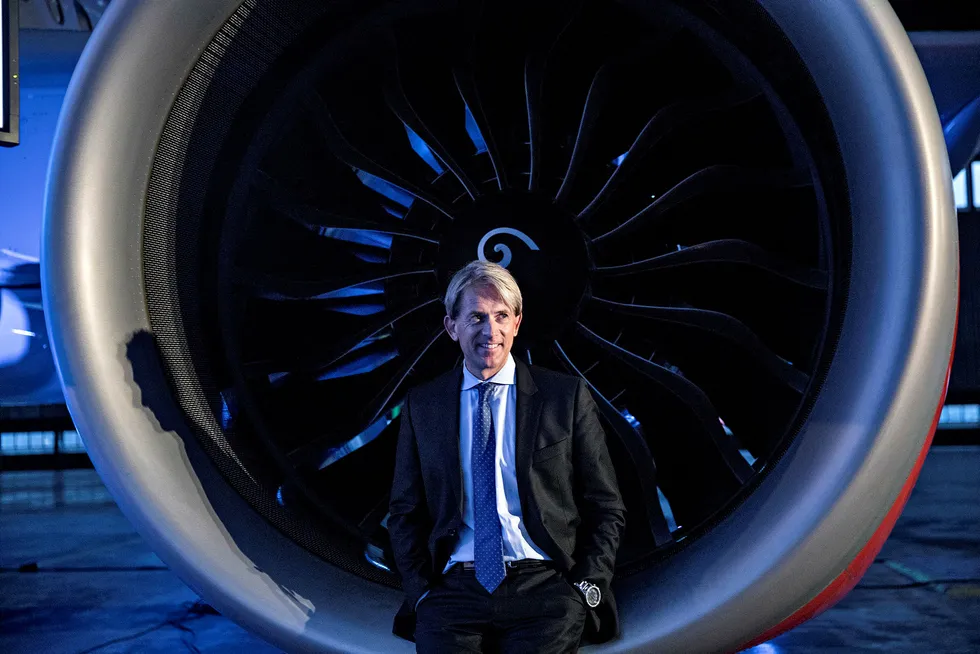 SAS-direktør Eivind Roald er ikke fornøyd med førstekvartalstallene til flyselskapet. Foto: Aleksander Nordahl