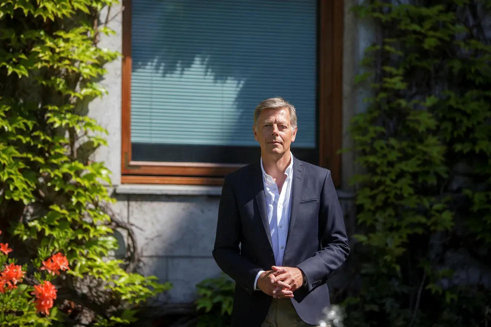 NRKs juridiske direktør, Olav Nyhus avviser kontant at NRK har bedrevet streikebrudd. Foto: Javad Parsa