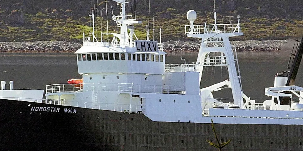 Den havgående frysetråleren «Nordstar».