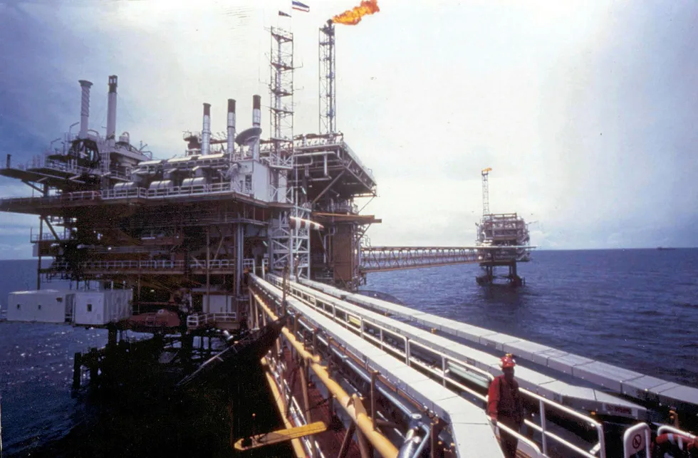Asset: the Bongkot field in the Gulf of Thailand