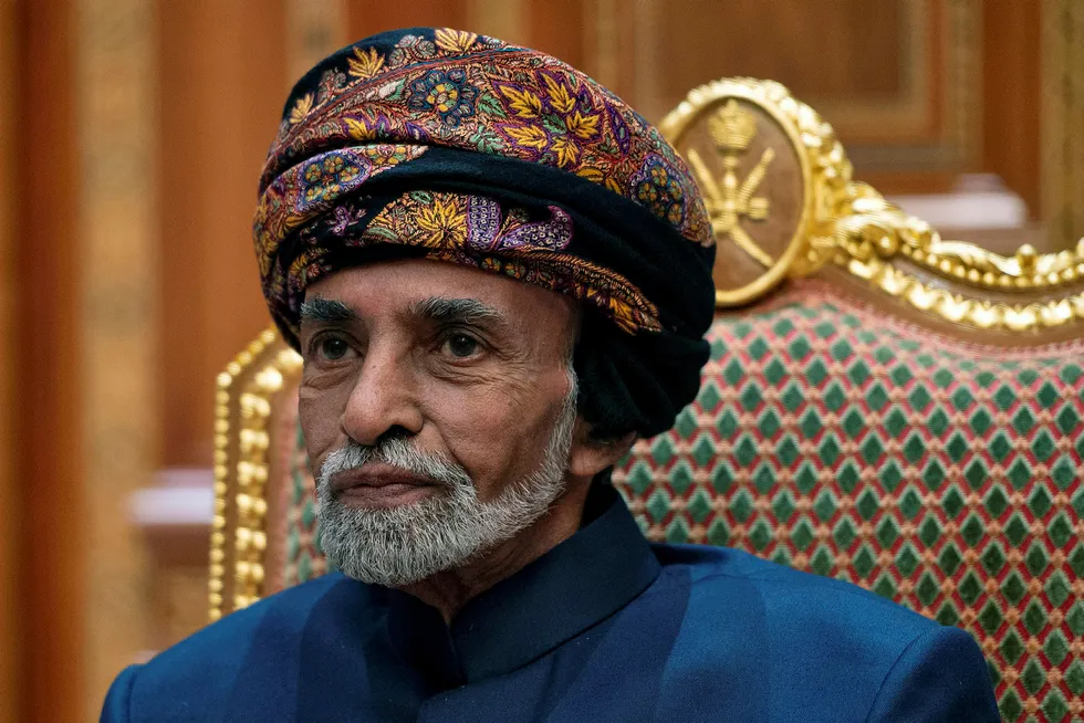 Recovering: Sultan Qaboos bin Said of Oman