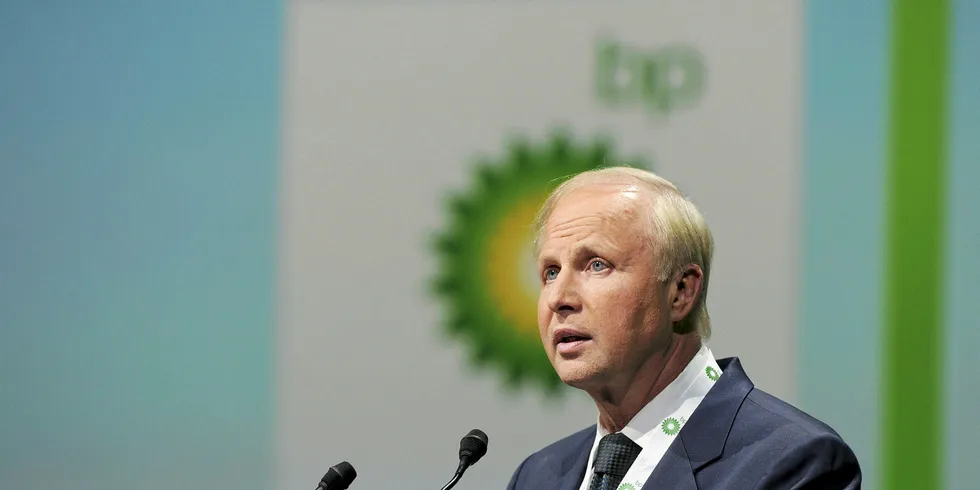 BP CEO Bob Dudley.
