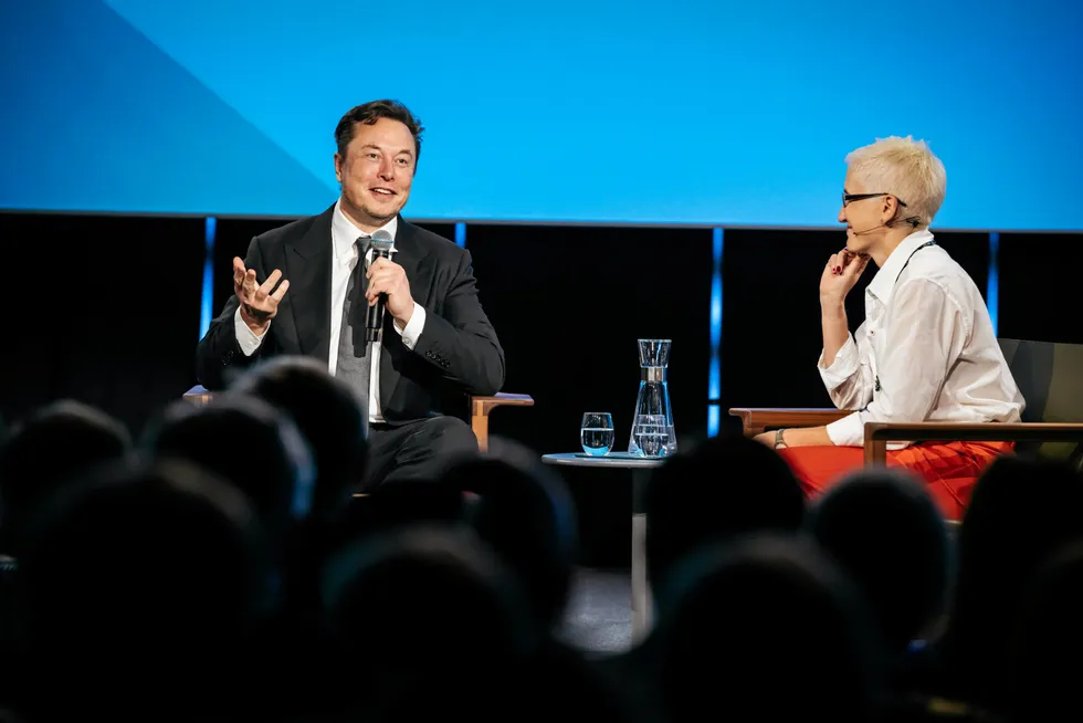 ‘Techno-king’: Tesla and SpaceX founder Elon Musk enthralled the ONS 2022 audience in Stavanger. The conference programme referred to him as ‘techno-king, Tesla, and chief engineer, SpaceX’