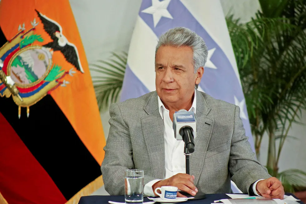Meeting: Ecuadorean President Lenin Moreno