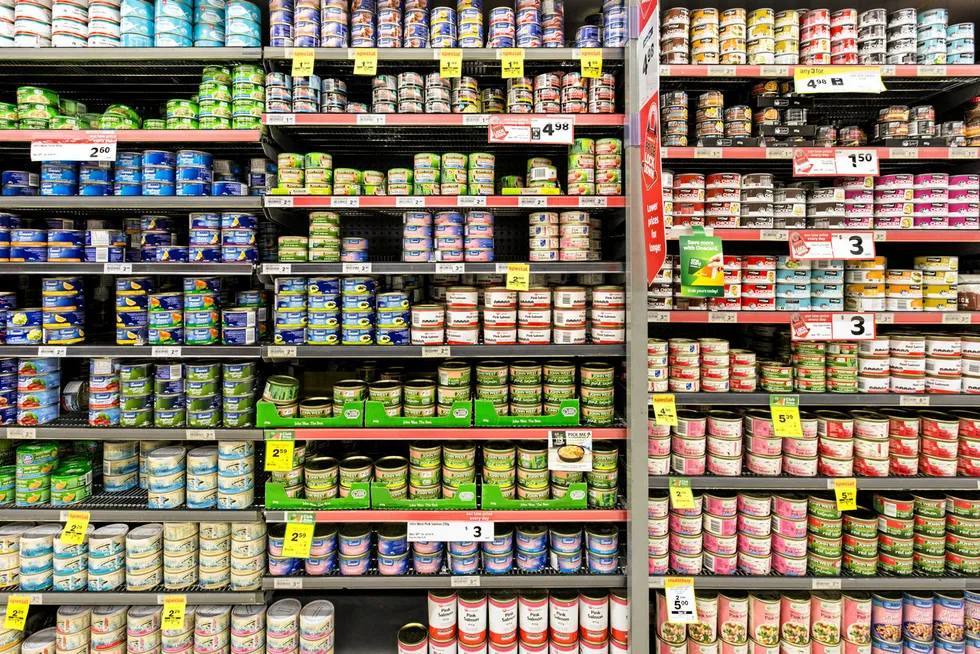 Canned seafood is flying off retail shelves during the pandemic.
