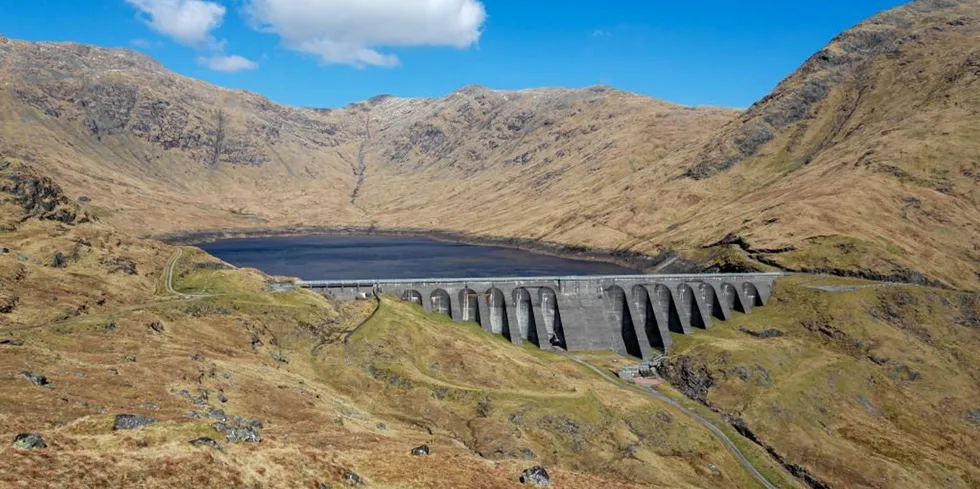 A pumped hydro energy storage facility being developed in Scotland by Drax Group, which welcomed the government announcement on a proposal for a support mechanism for such projects