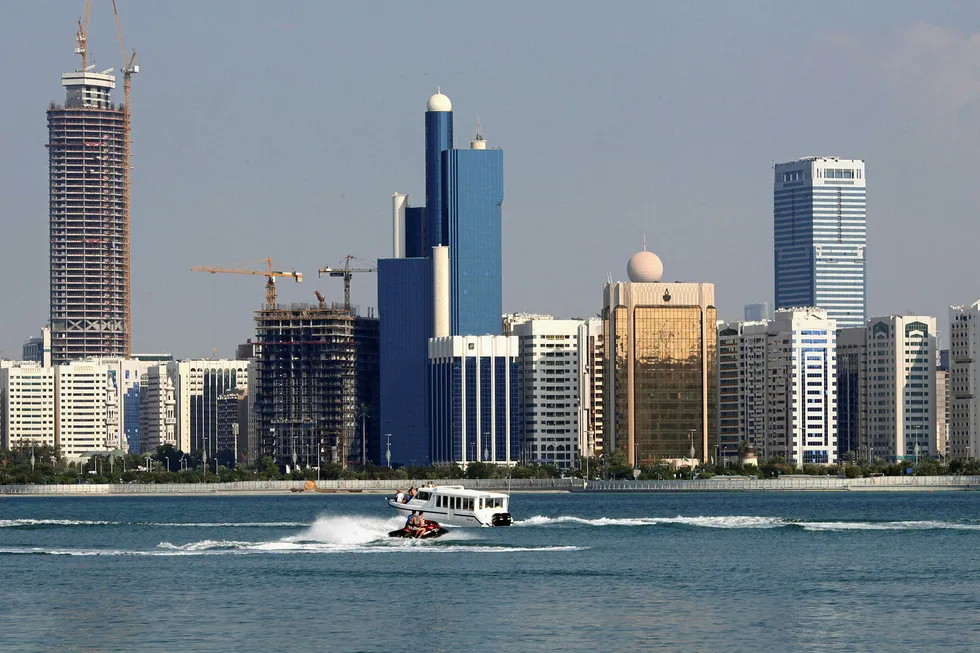 Centre point: Abu Dhabi
