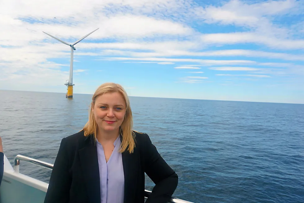 Eyes on oil market share: the Minister of Petroleum & Energy, Tina Bru, has acknowledged the role wind power will play in Norway's energy transition