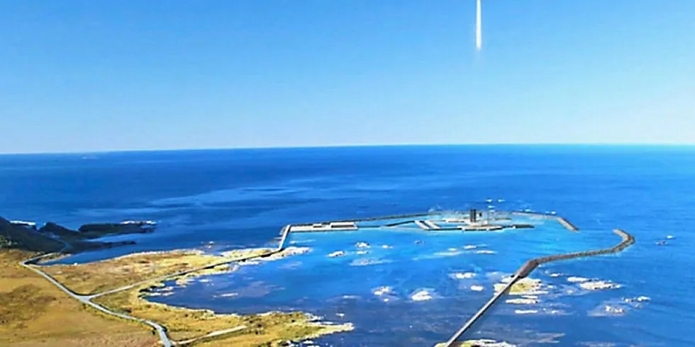 OPPSKYTNING: Andøya Space Center (ASC) ønsker å etablere en ny og større oppskytningsbase for satellitter ved Børvågen på Andøya, gjennom et nyopprettet datterselskap - Andøya Spaceport AS.