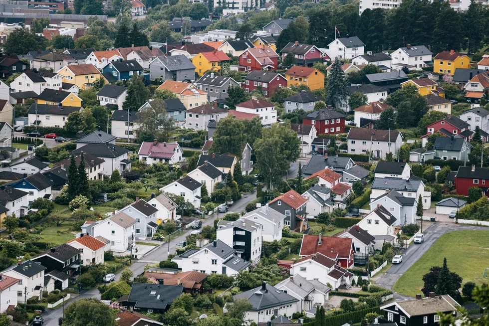 Småhusplanen bestemmer hva som er lov å bygge, rive og endre i småhusområdene som omfatter over 29.000 eiendommer i Oslo, som her på Grefsen.