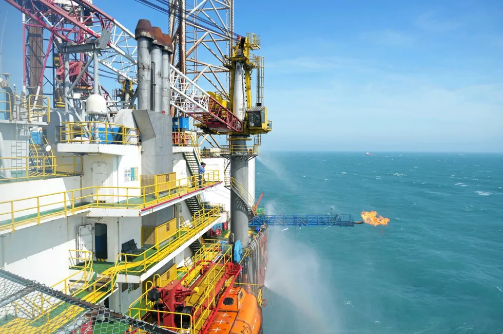 The Weiye-1 discovery well was drilled last July in the South China Sea.