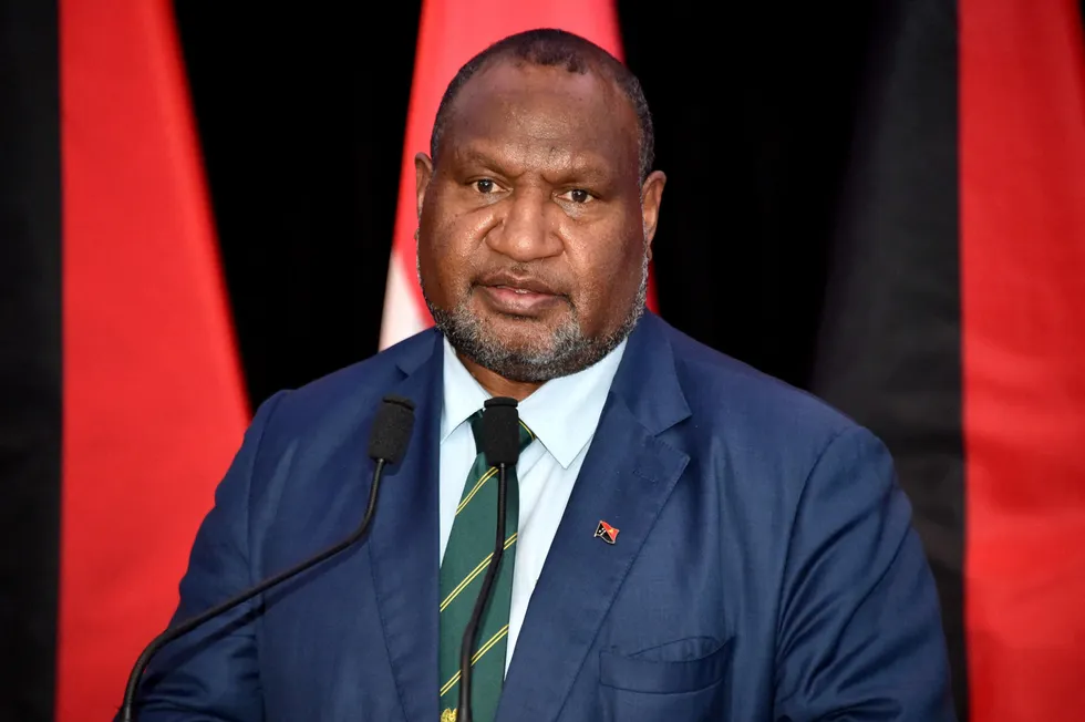 Supporting investment: Papua New Guinea’s Prime Minister James Marape