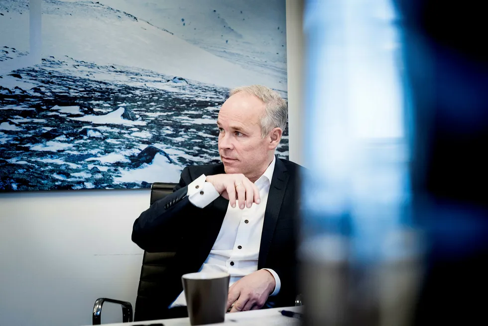Kommunal- og moderniseringsminister Jan Tore Sanner. --- Foto: Skjalg Bøhmer Vold