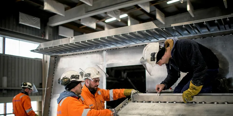 Vekst: Ordre på norske fiskebåter er bra for leverandørindustrien på kysten.Foto: Eivind Senneset