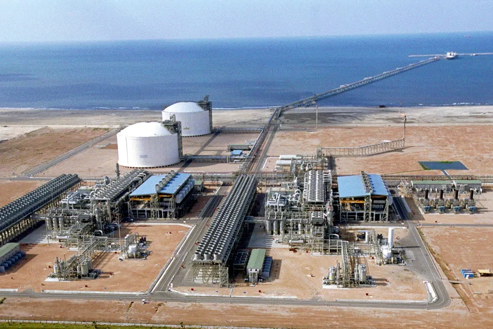 In operation: The Idku gas hub, Egypt.