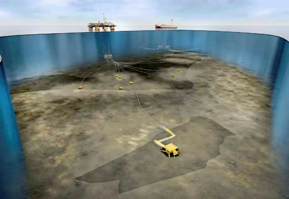 Proposed concept: Fogelberg subsea tie-back option to Aasgard B