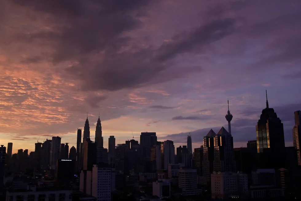 Kuala Lumpur: the skyline of Malaysia's capital