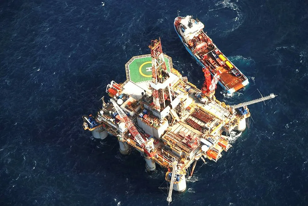 Game over: at Partridge probe, drilled by semisub Ocean Guardian