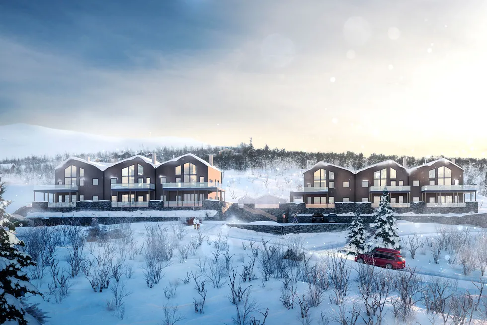 Leilighetsprosjektet Uvdal Lodge på toppen av Uvdal skisenter har planlagt byggestart til våren.