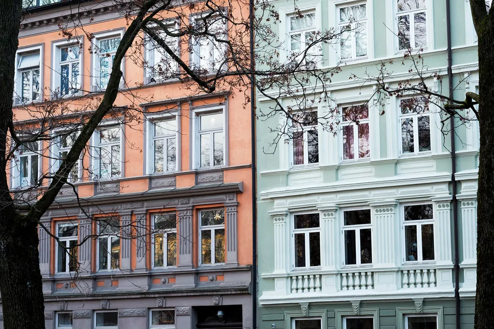 Boligeiere i Oslo har fått boligskatt. Foto: Skjalg Bøhmer Vold
