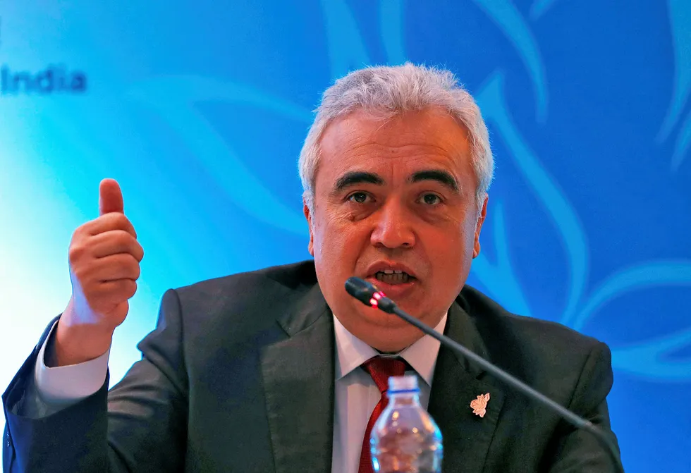 Report: IEA executive director Fatih Birol