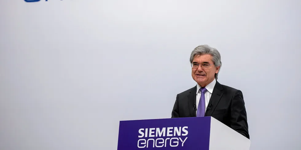 Siemens Energy supervisory board chairman Joe Kaeser.
