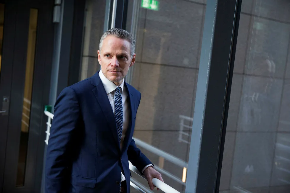 Sjefstrateg i Danske Bank, Christian Lie, advarer om at aksjemarkedet er for optimistisk.