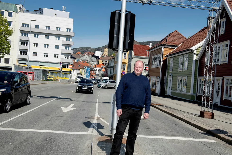 Trym Aafløy, toppkandidat for Folkeaksjonen nei til mer bompenger i Bergen, scorer høyt på meningsmålinger